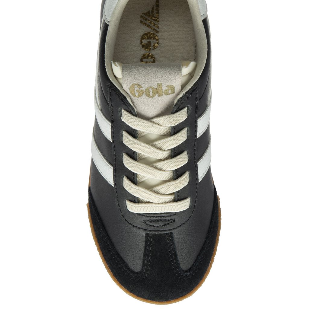 Gola Classics Elan Leather Sneakers Negras Blancas España | NJL-480593