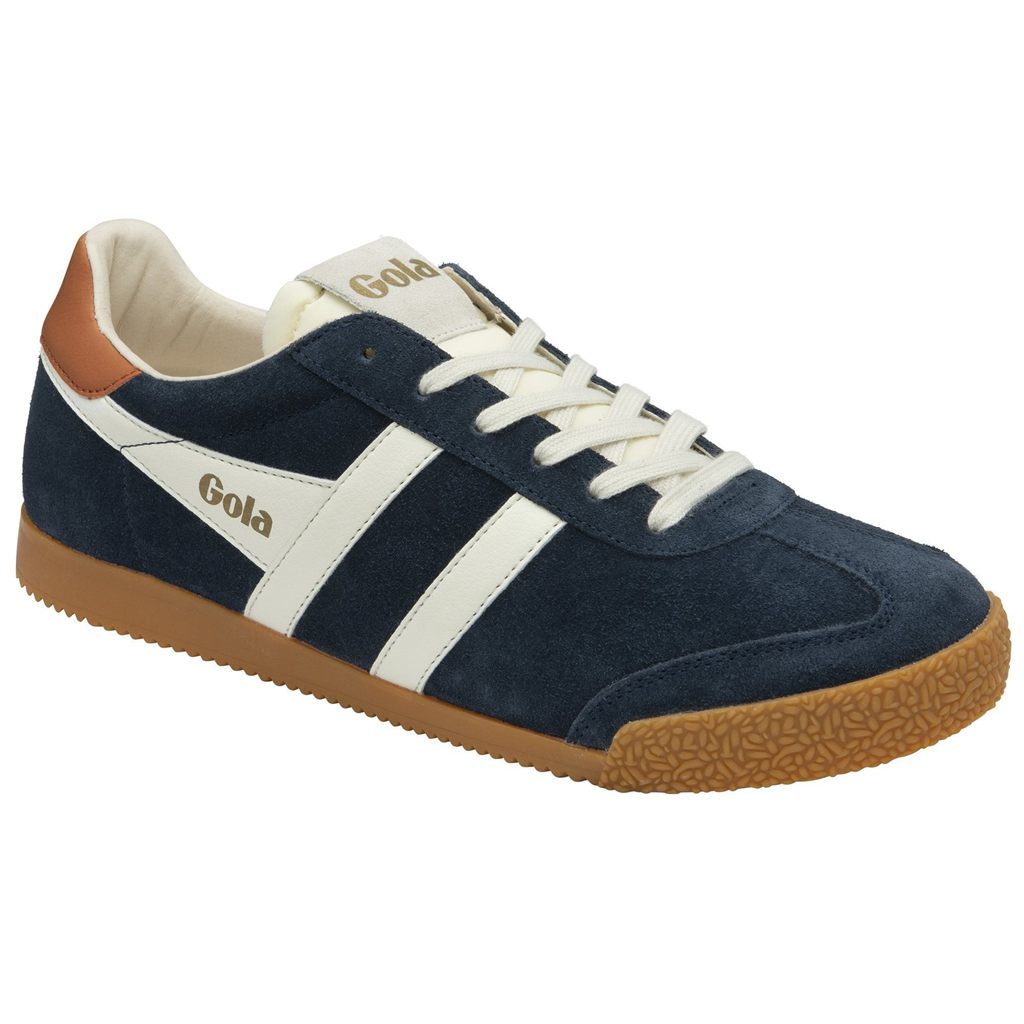 Gola Classics Elan Sneakers Azul Marino Blancas Naranjas España | DTI-970648