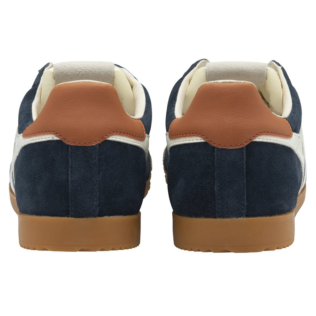 Gola Classics Elan Sneakers Azul Marino Blancas Naranjas España | DTI-970648