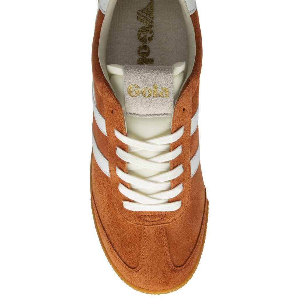 Gola Classics Elan Sneakers Naranjas Blancas España | DTK-297540