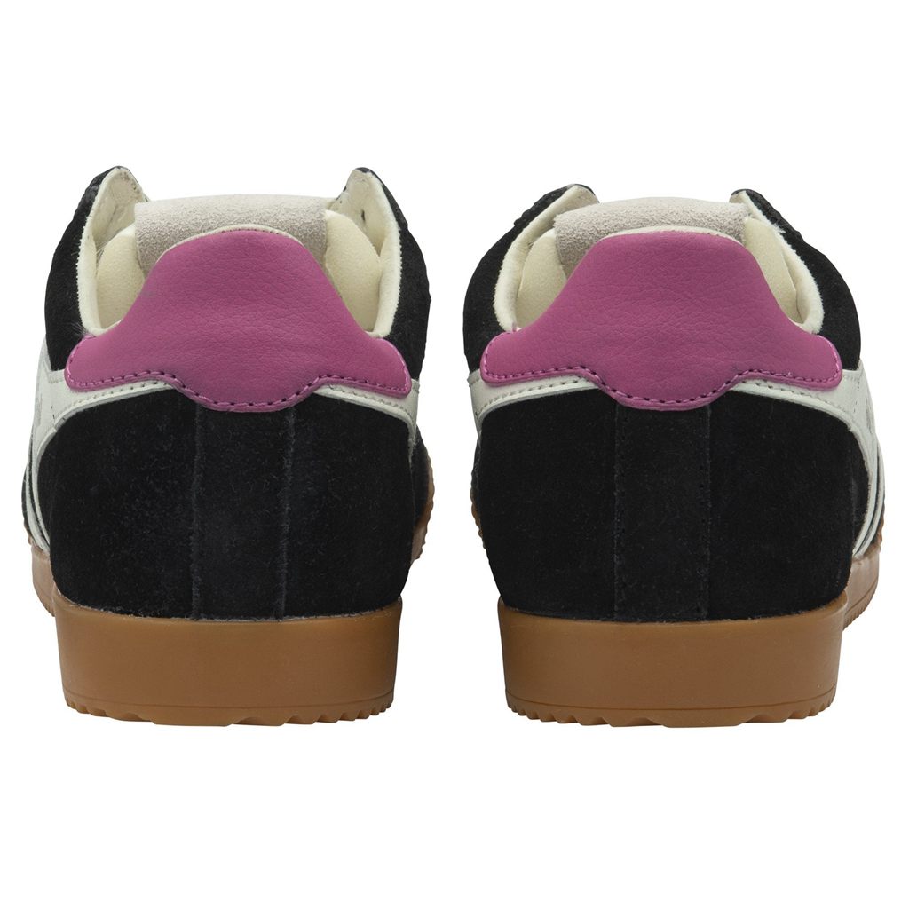 Gola Classics Elan Sneakers Negras Blancas Fucsia España | POU-149753