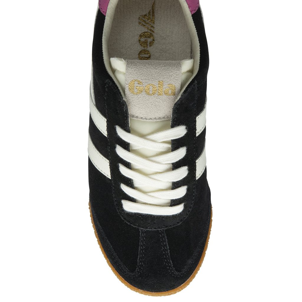 Gola Classics Elan Sneakers Negras Blancas Fucsia España | POU-149753