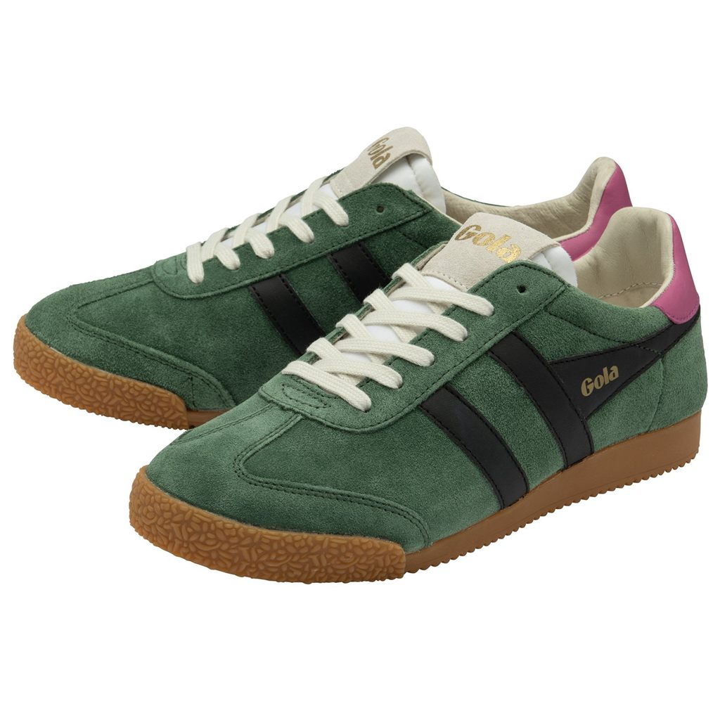 Gola Classics Elan Sneakers Negras Fucsia España | UIV-160984