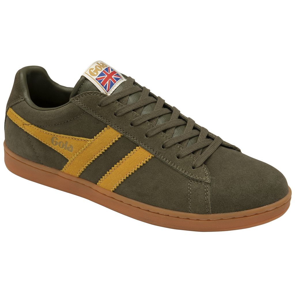 Gola Classics Equipe Suede Sneakers Kaki España | FTX-359814