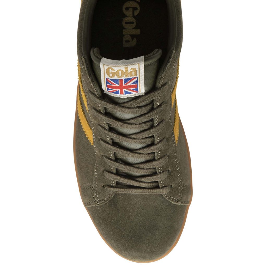 Gola Classics Equipe Suede Sneakers Kaki España | FTX-359814