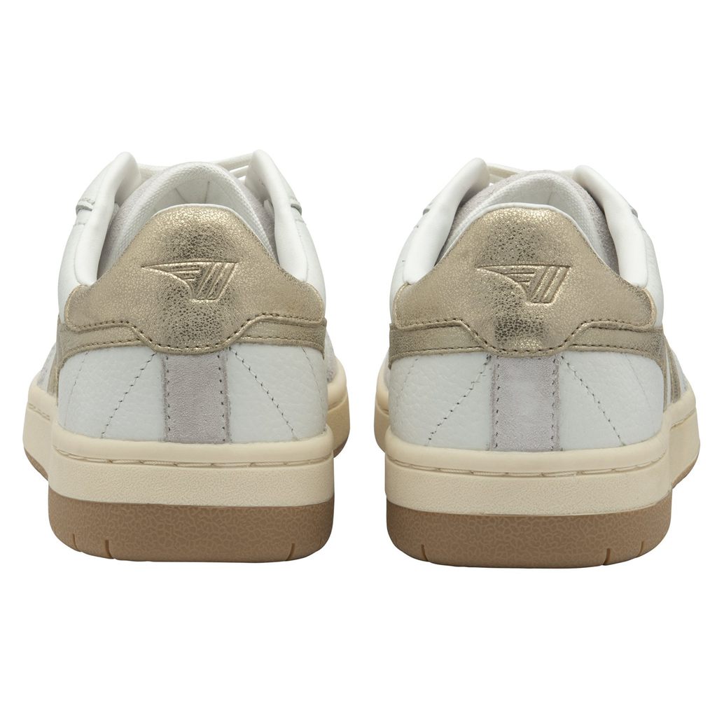 Gola Classics Falcon Mirror Sneakers Blancas Doradas España | VUS-901486