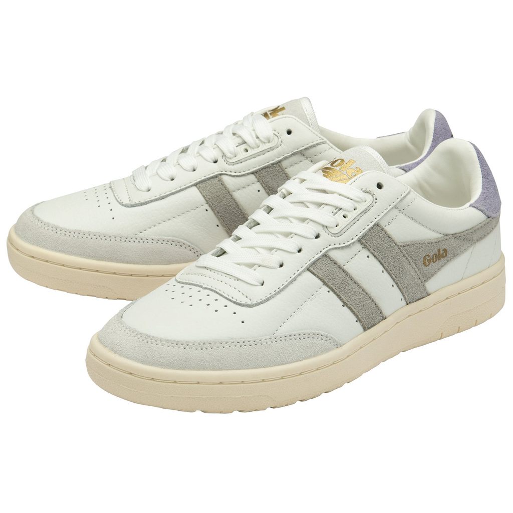 Gola Classics Falcon Sneakers Blancas Gris Claro Lavanda España | DXI-329816