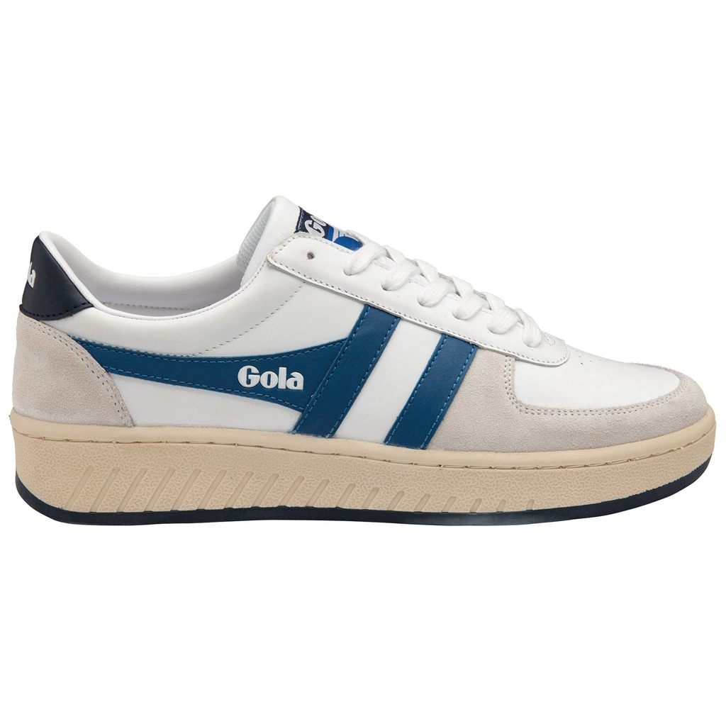 Gola Classics Grandslam Classic Sneakers Blancas Azules Azul Marino España | LJB-927405
