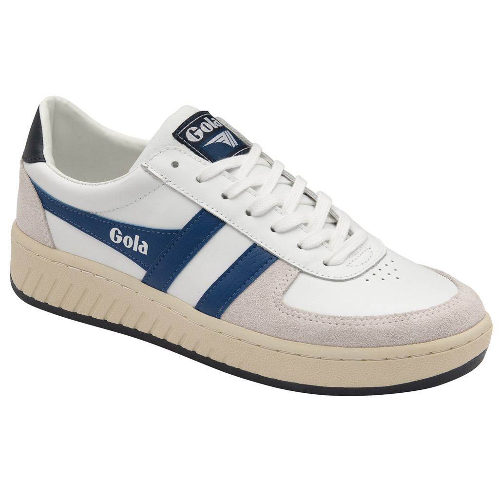 Gola Classics Grandslam Classic Sneakers Blancas Azules Azul Marino España | LJB-927405