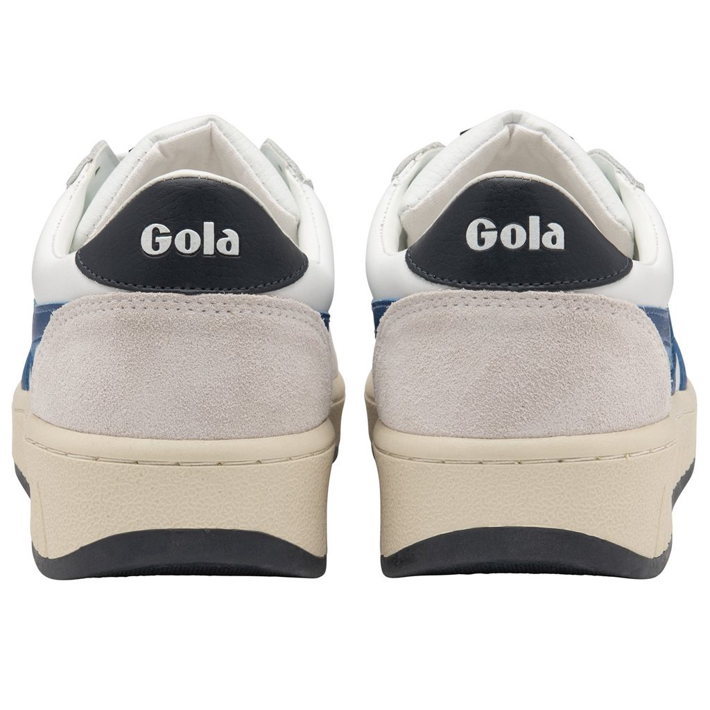 Gola Classics Grandslam Classic Sneakers Blancas Azules Azul Marino España | LJB-927405