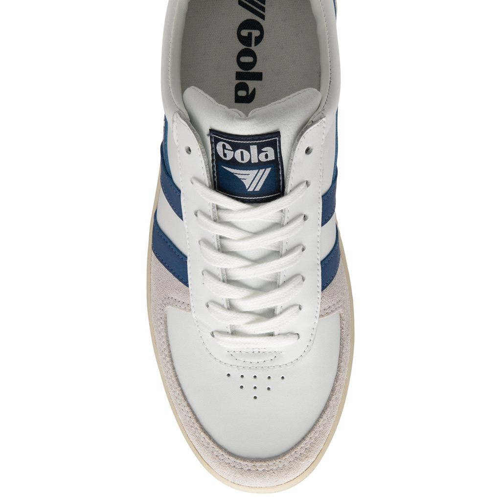 Gola Classics Grandslam Classic Sneakers Blancas Azules Azul Marino España | LJB-927405