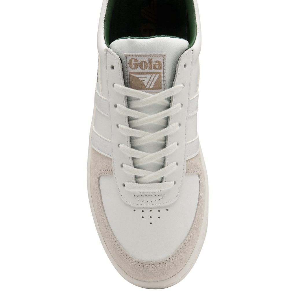 Gola Classics Grandslam Classic Sneakers Blancas Verde Oscuro España | QWX-104372