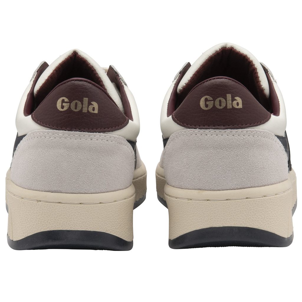 Gola Classics Grandslam Classic Sneakers Blancas Azul Marino Burdeos España | MFL-513467