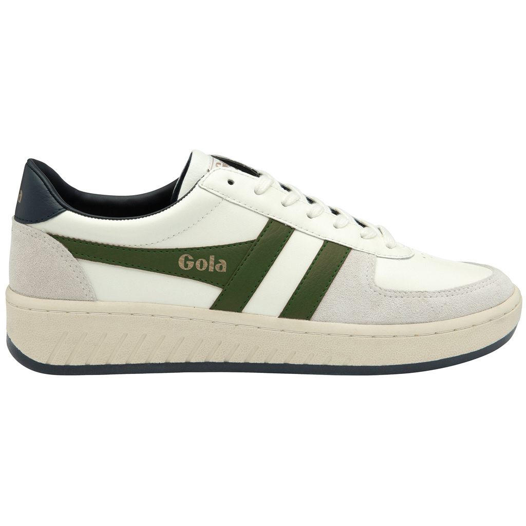 Gola Classics Grandslam Classic Sneakers Blancas Verde Oscuro Azul Marino España | VAO-753641