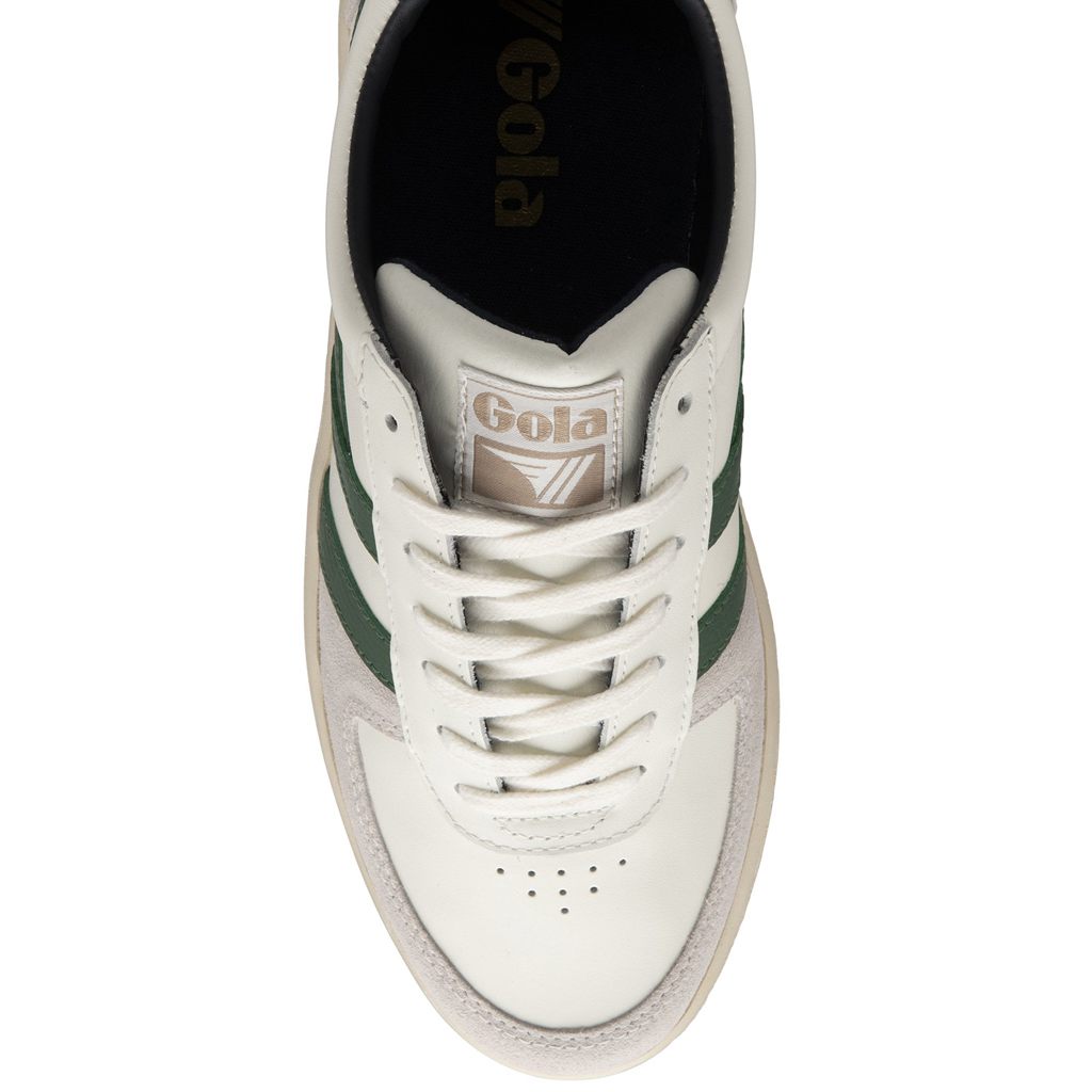 Gola Classics Grandslam Classic Sneakers Blancas Verde Oscuro Azul Marino España | VAO-753641