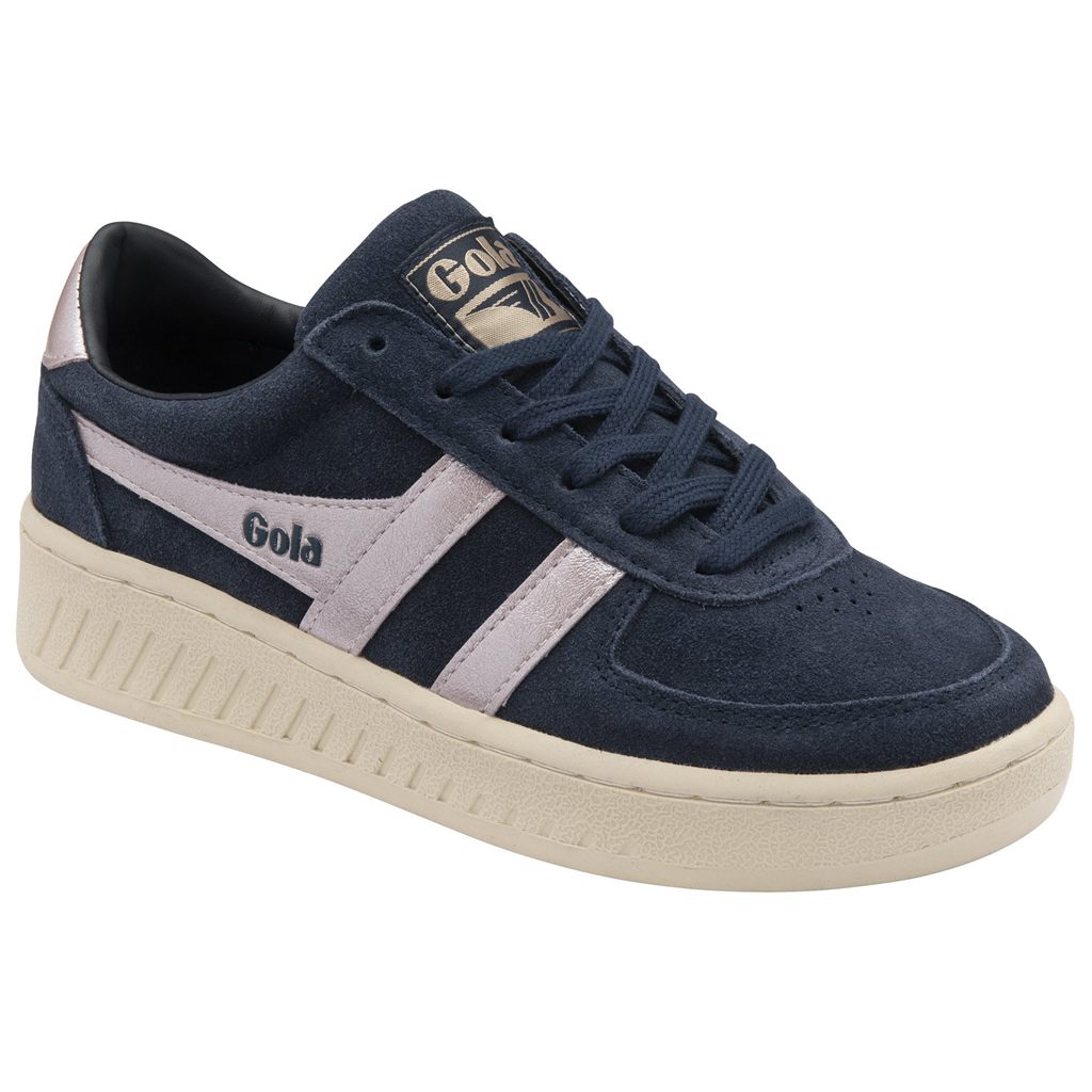 Gola Classics Grandslam Flame Sneakers Azul Marino Rosas España | TSJ-810427