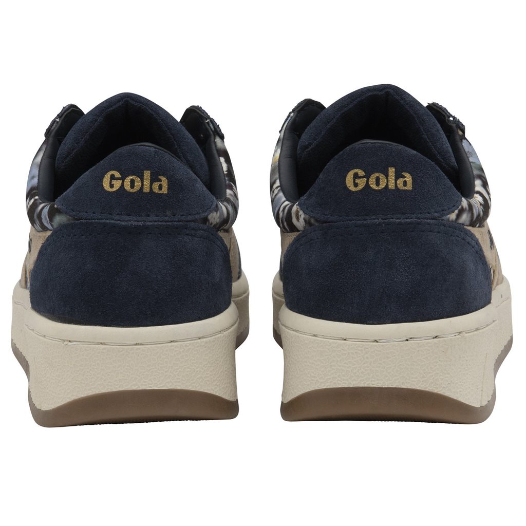 Gola Classics Grandslam LBTY BR Sneakers Azul Marino Doradas España | EWX-360528