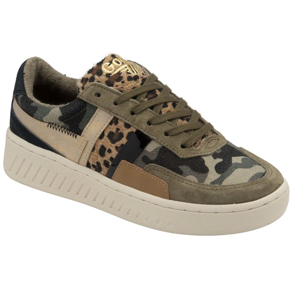 Gola Classics Grandslam Mode Sneakers Camuflaje Leopardo España | ZCT-610742