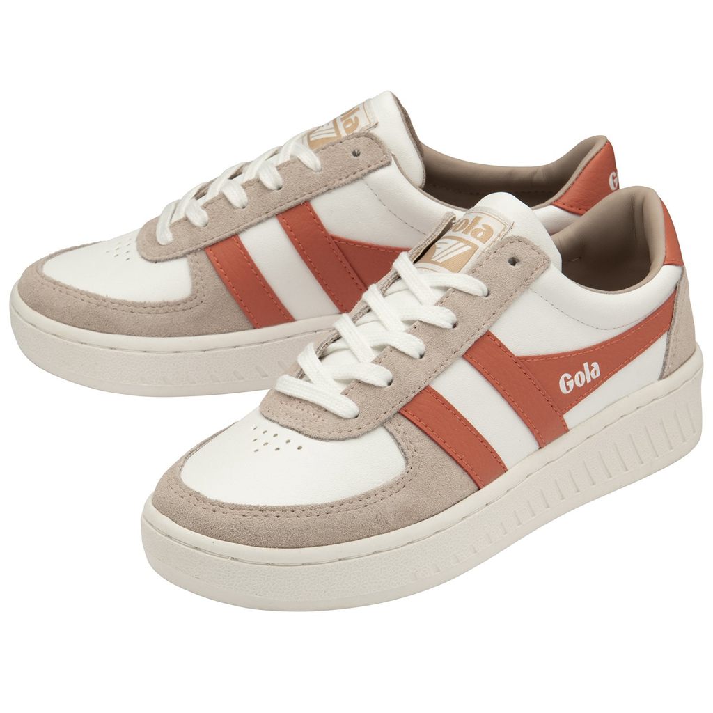 Gola Classics Grandslam Pure Sneakers Blancas Coral España | VDF-053891