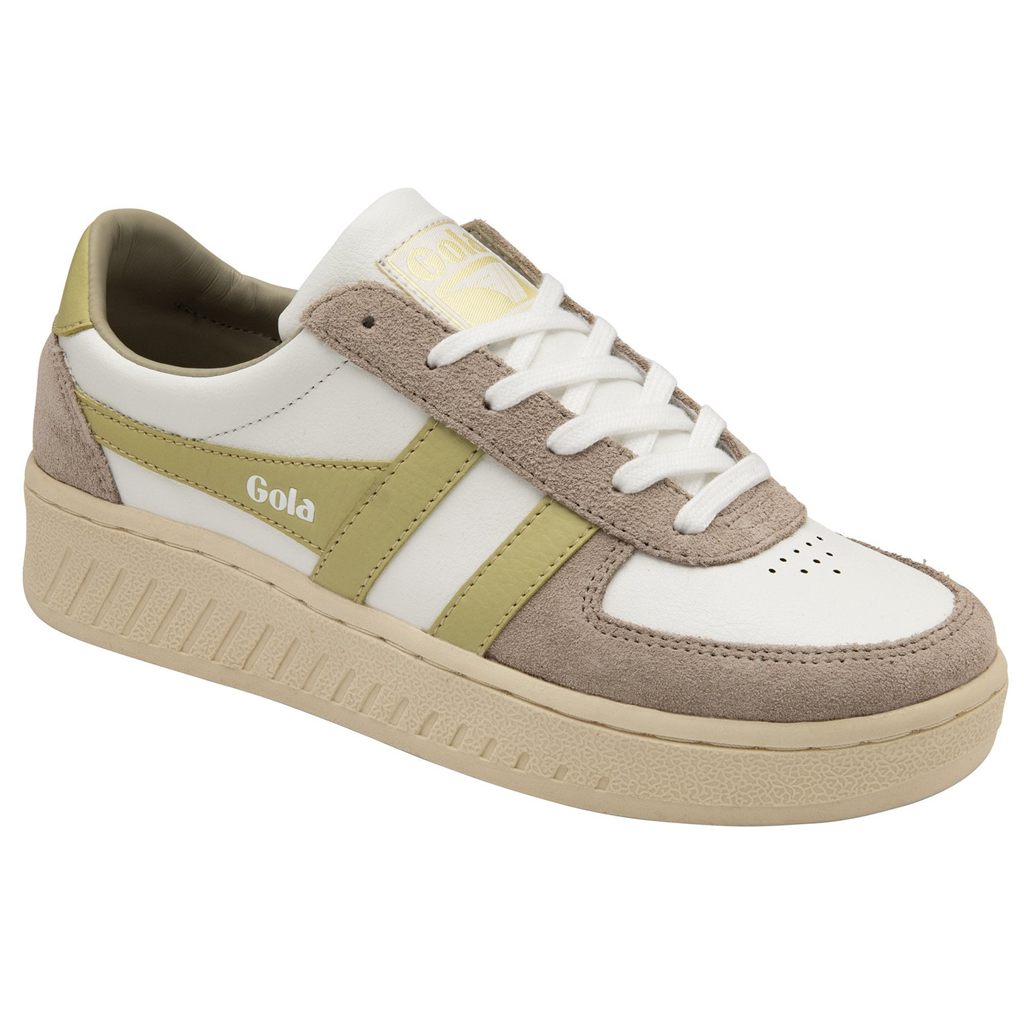 Gola Classics Grandslam Pure Sneakers Blancas Gris Limón España | KVA-385097