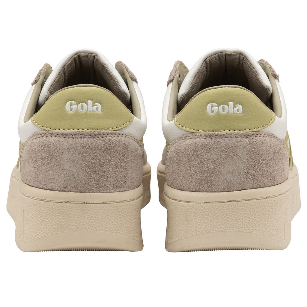 Gola Classics Grandslam Pure Sneakers Blancas Gris Limón España | KVA-385097