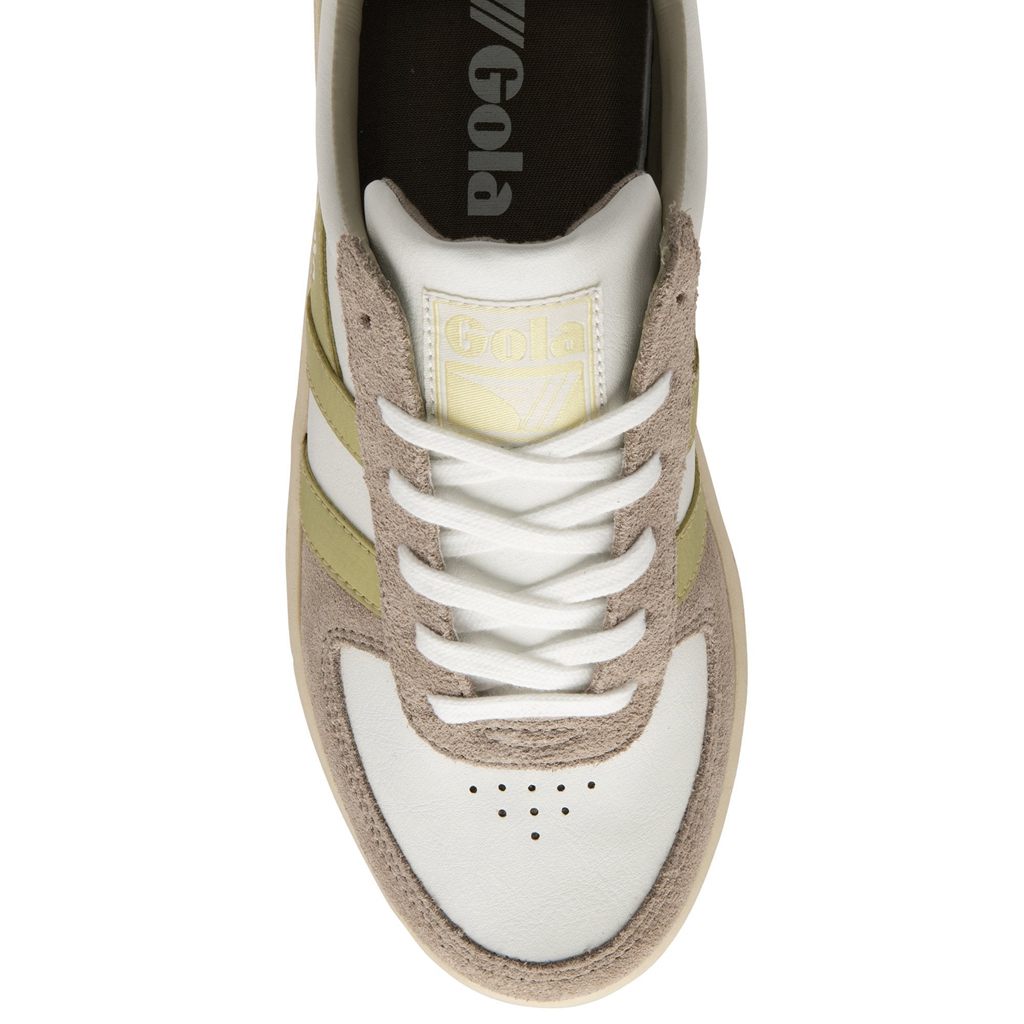 Gola Classics Grandslam Pure Sneakers Blancas Gris Limón España | KVA-385097