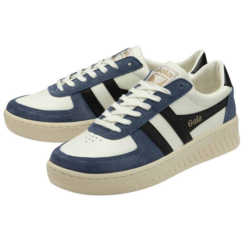 Gola Classics Grandslam Quadrant Sneakers Blancas Negras España | PBY-935876