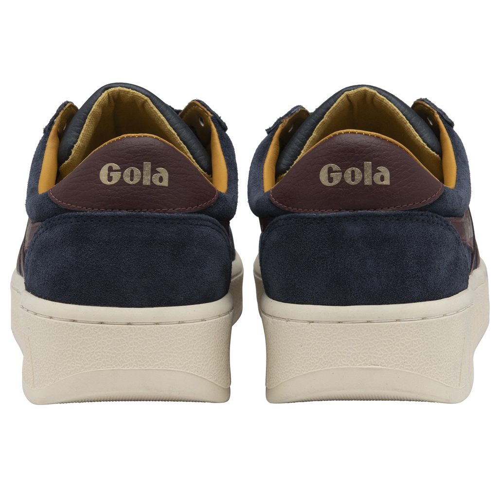 Gola Classics Grandslam Suede Sneakers Azul Marino Burdeos España | IHQ-409573