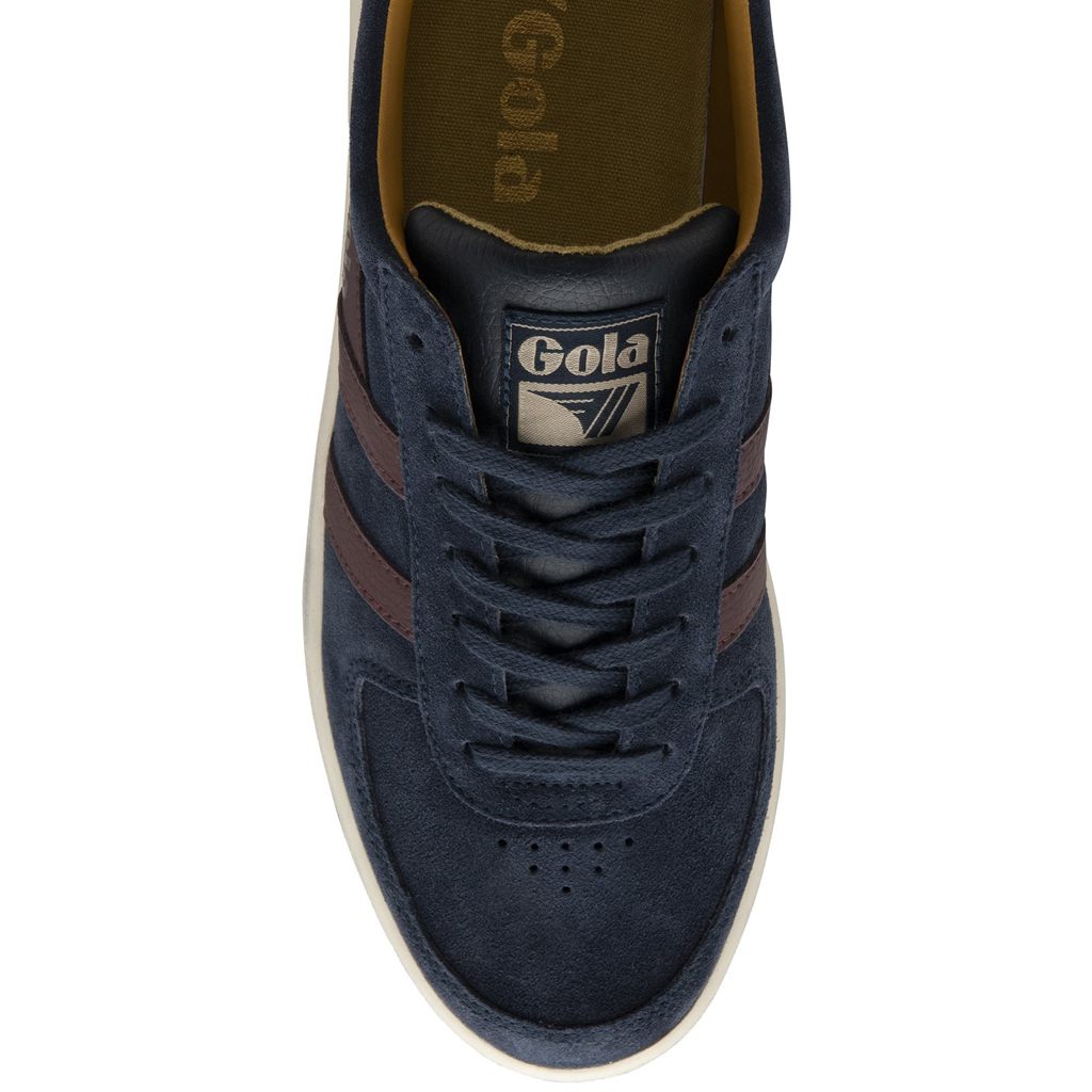 Gola Classics Grandslam Suede Sneakers Azul Marino Burdeos España | IHQ-409573