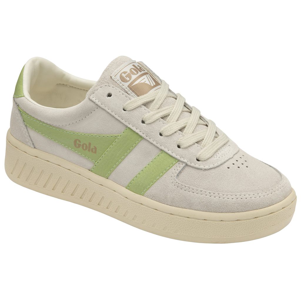 Gola Classics Grandslam Suede Sneakers Blancas Verde España | YWR-210458