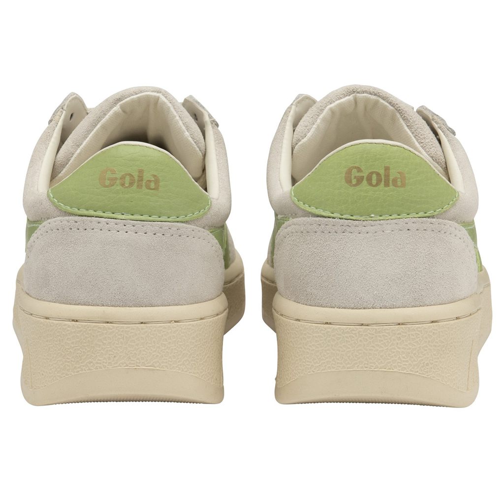 Gola Classics Grandslam Suede Sneakers Blancas Verde España | YWR-210458