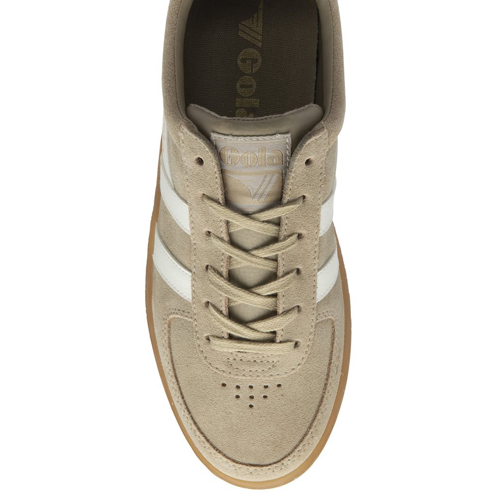 Gola Classics Grandslam Suede Sneakers Blancas España | RIT-374098
