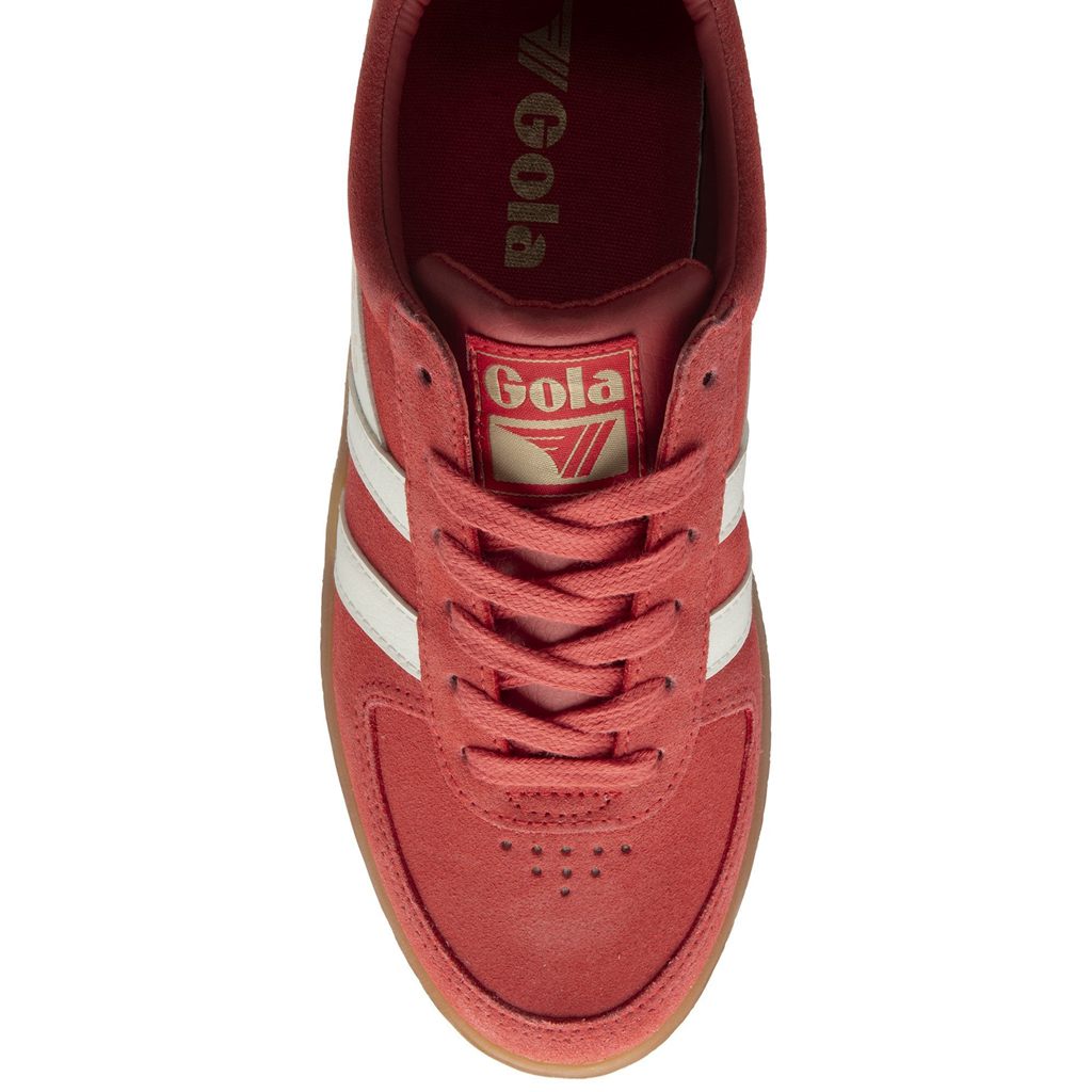 Gola Classics Grandslam Suede Sneakers Coral Blancas España | KZJ-890254