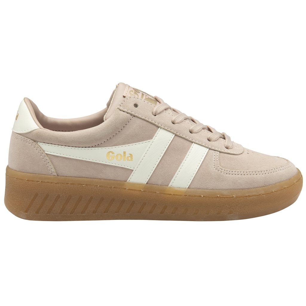 Gola Classics Grandslam Suede Sneakers Rosas Blancas España | MTN-246093