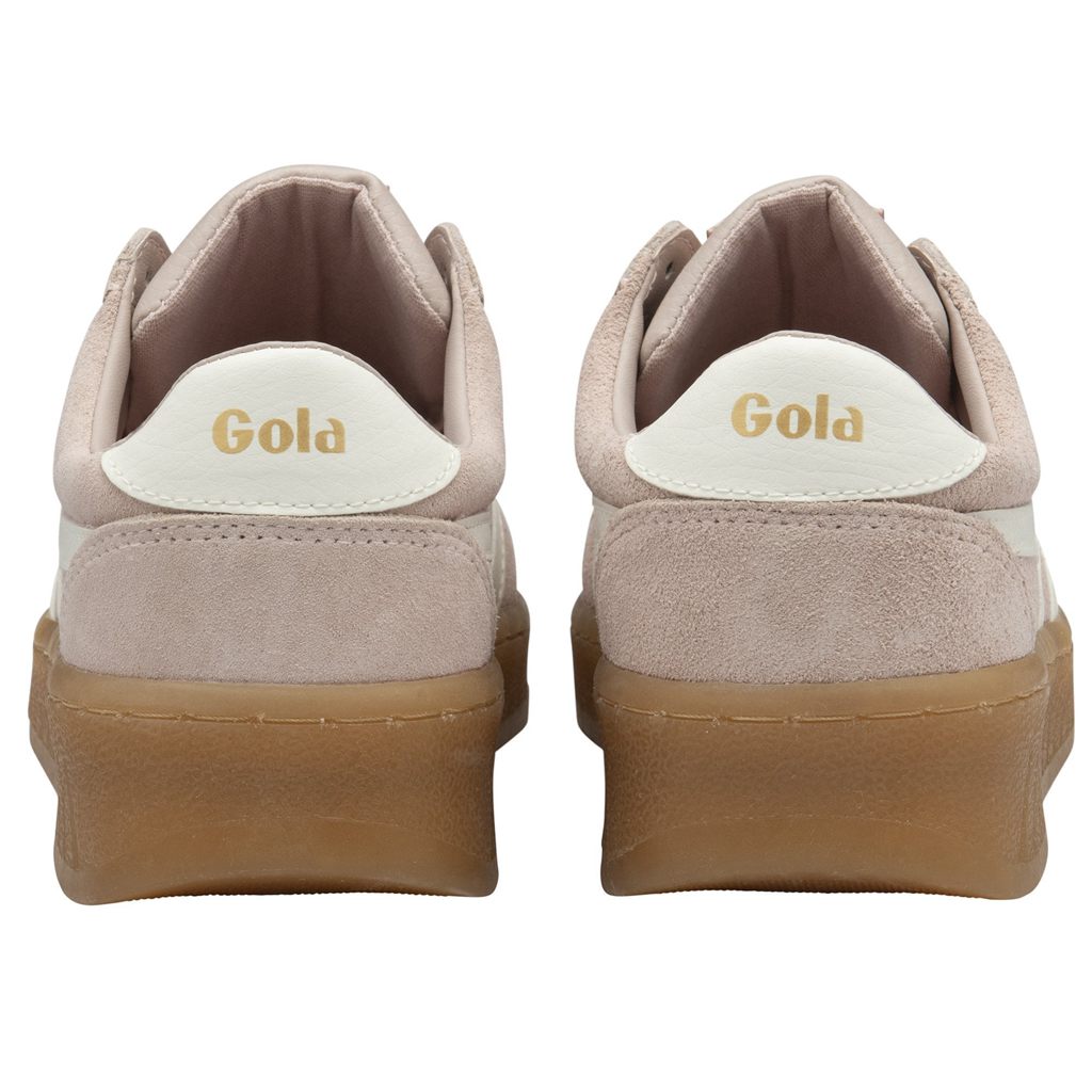 Gola Classics Grandslam Suede Sneakers Rosas Blancas España | MTN-246093