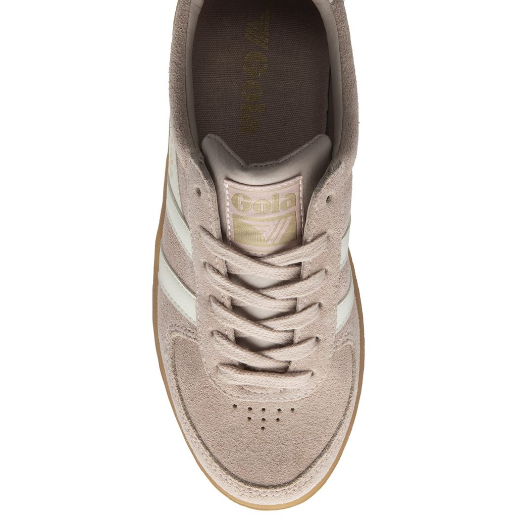 Gola Classics Grandslam Suede Sneakers Rosas Blancas España | MTN-246093