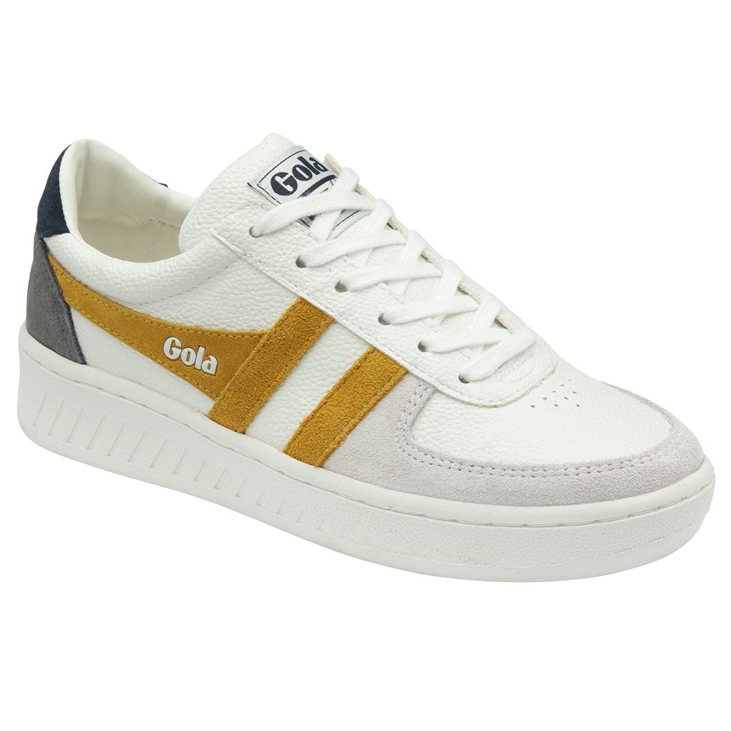 Gola Classics Grandslam Trident Sneakers Blancas Azul Marino España | YMX-910273