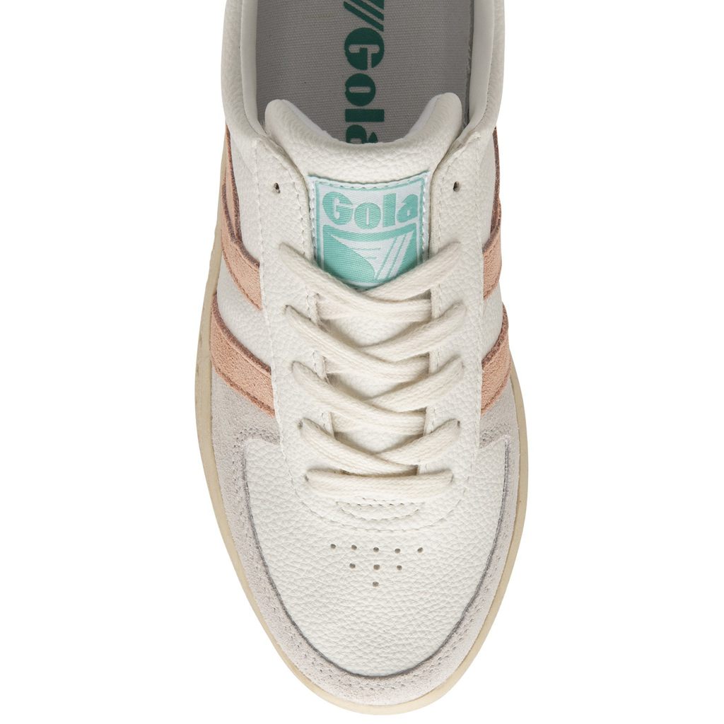 Gola Classics Grandslam Trident Sneakers Blancas Rosas España | XQE-279165