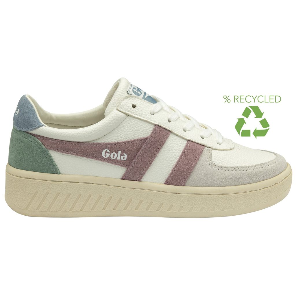 Gola Classics Grandslam Trident Sneakers Blancas Rosas España | CWY-046251