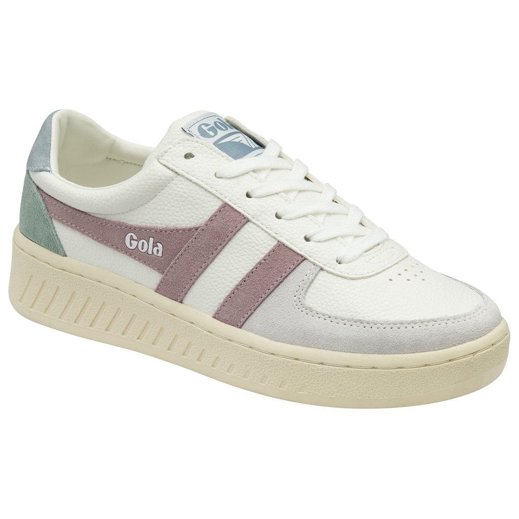 Gola Classics Grandslam Trident Sneakers Blancas Rosas España | CWY-046251
