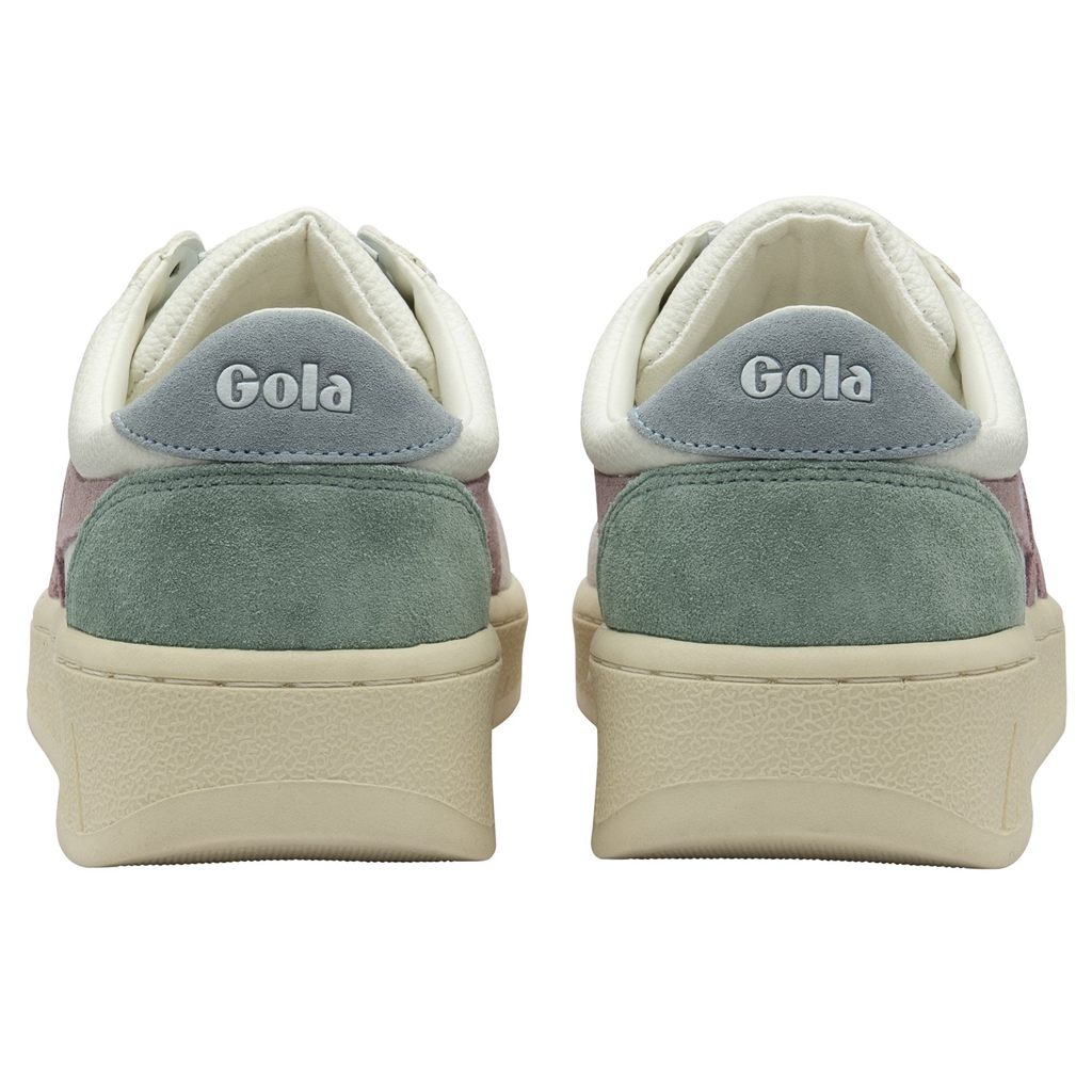 Gola Classics Grandslam Trident Sneakers Blancas Rosas España | CWY-046251