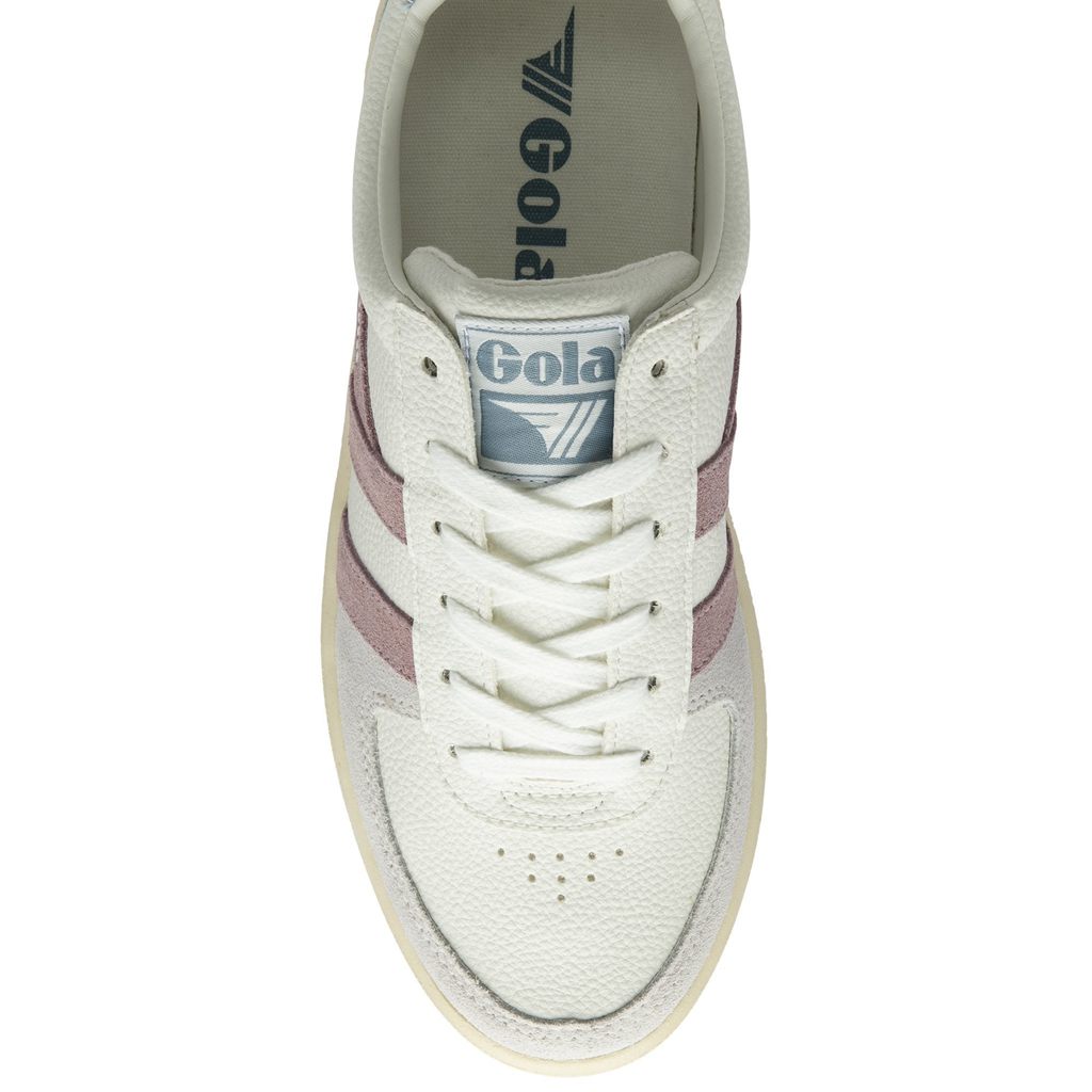 Gola Classics Grandslam Trident Sneakers Blancas Rosas España | CWY-046251