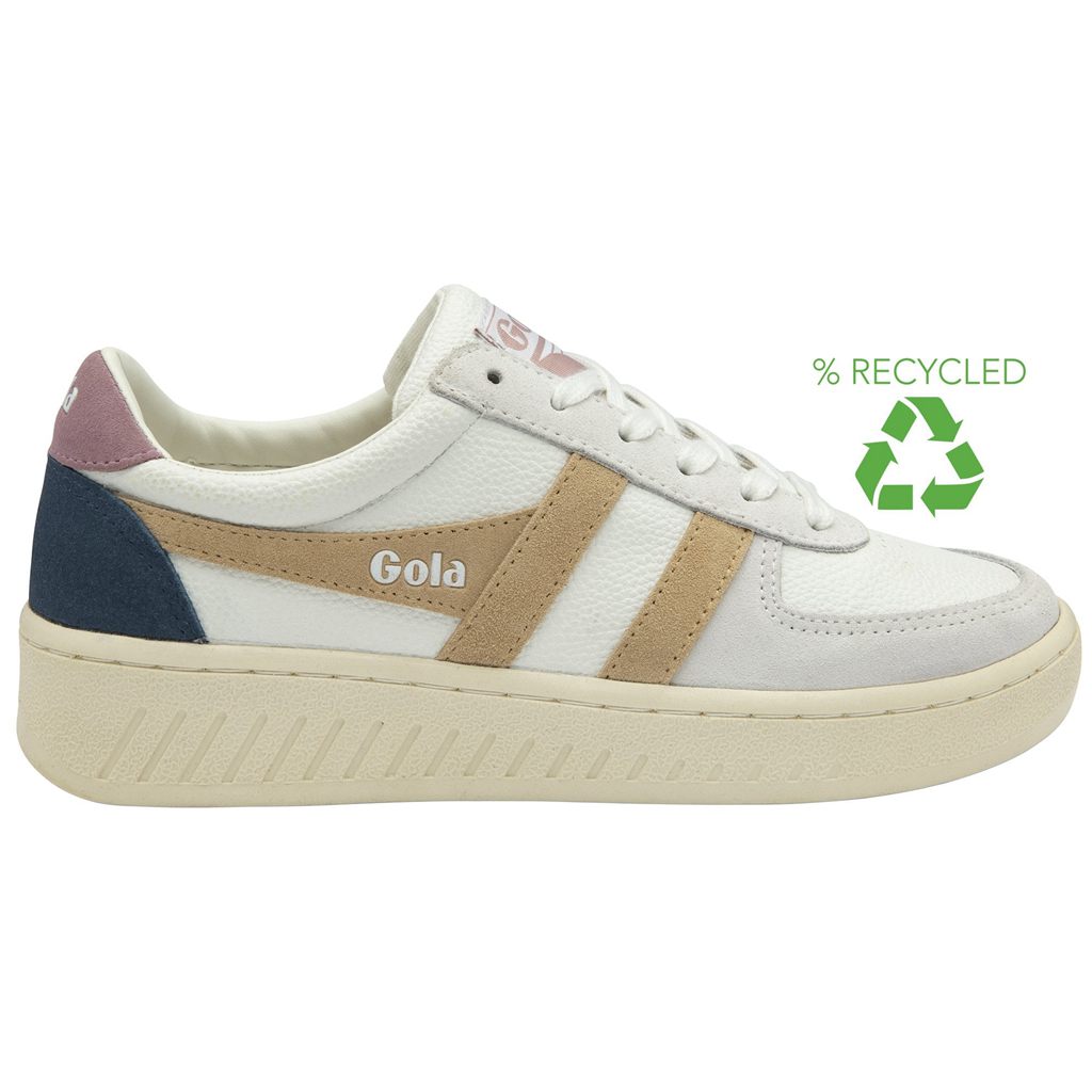 Gola Classics Grandslam Trident Sneakers Blancas Rosas España | GJA-296507