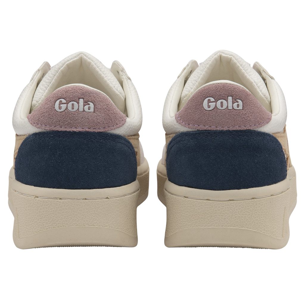 Gola Classics Grandslam Trident Sneakers Blancas Rosas España | GJA-296507