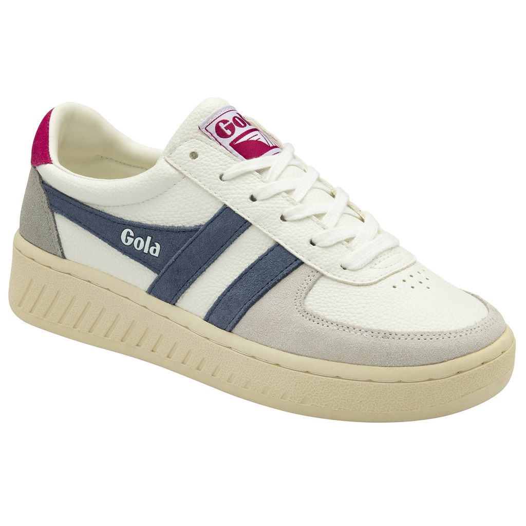 Gola Classics Grandslam Trident Sneakers Blancas Fucsia España | LPM-823410