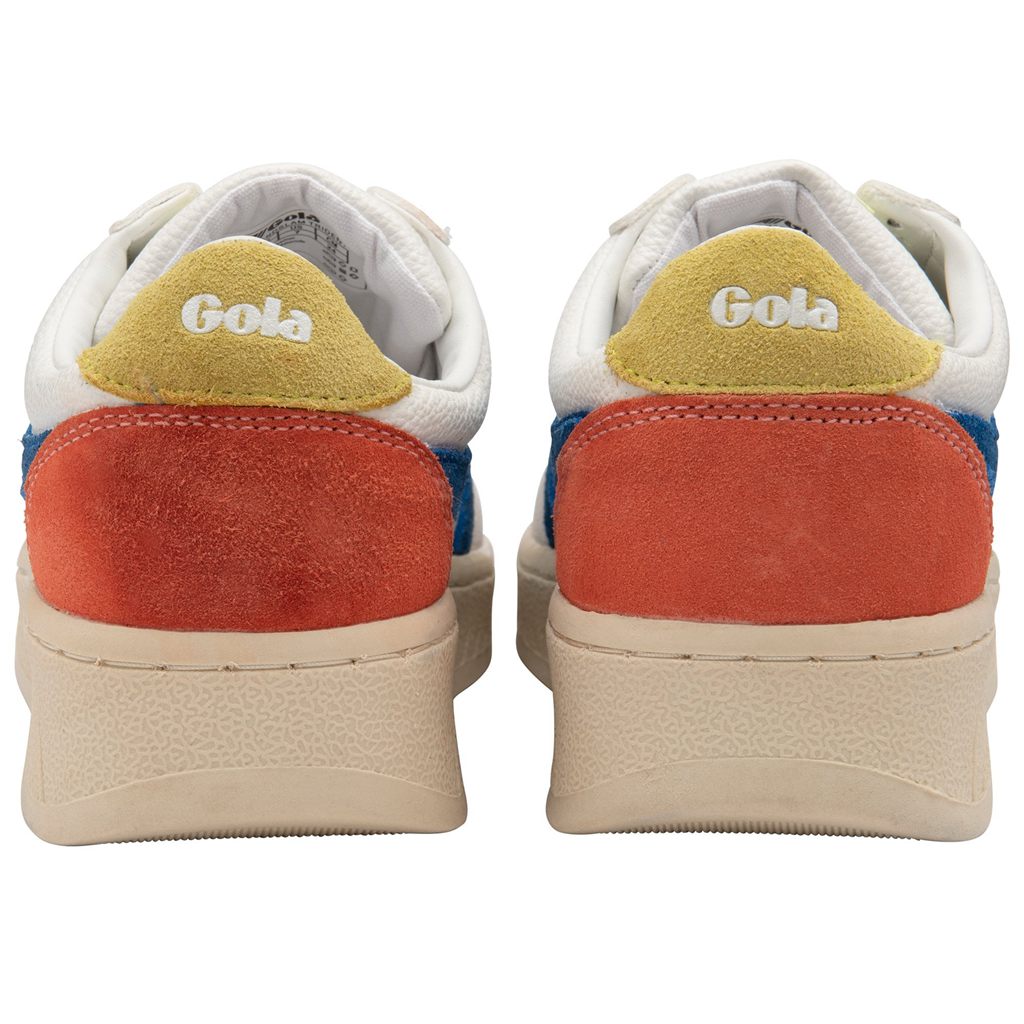 Gola Classics Grandslam Trident Sneakers Blancas Azules España | LGX-861429