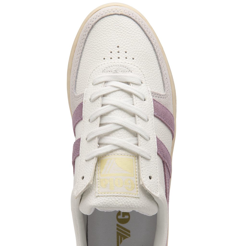 Gola Classics Grandslam Trident Sneakers Blancas Limón España | EVB-257890