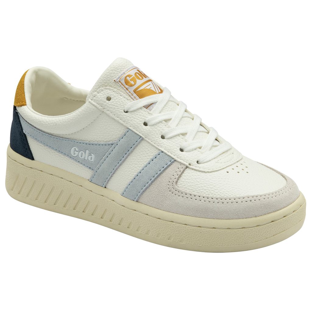 Gola Classics Grandslam Trident Sneakers Blancas Azules España | FCT-056431