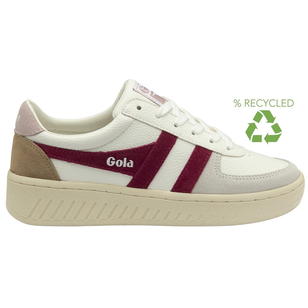 Gola Classics Grandslam Trident Sneakers Blancas Rosas España | RUL-698023