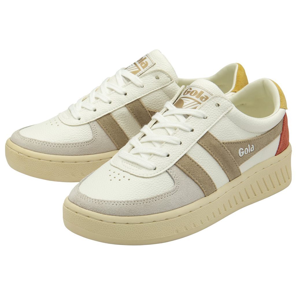 Gola Classics Grandslam Trident Sneakers Blancas España | PYQ-196423
